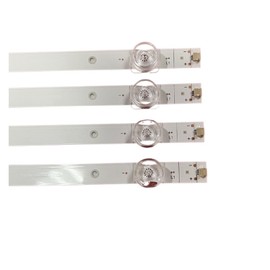 VISIRYK LED Backlight Strip 8LED fit for 50A6G 50A6GX3 50A6GX 50R6E4 50C350KU HD500Y1U51-T0L2 SVH500AH2 SVH500AG1 BD500Y1U-LB51L2(Color:Kit 4pcs for 1 TV)