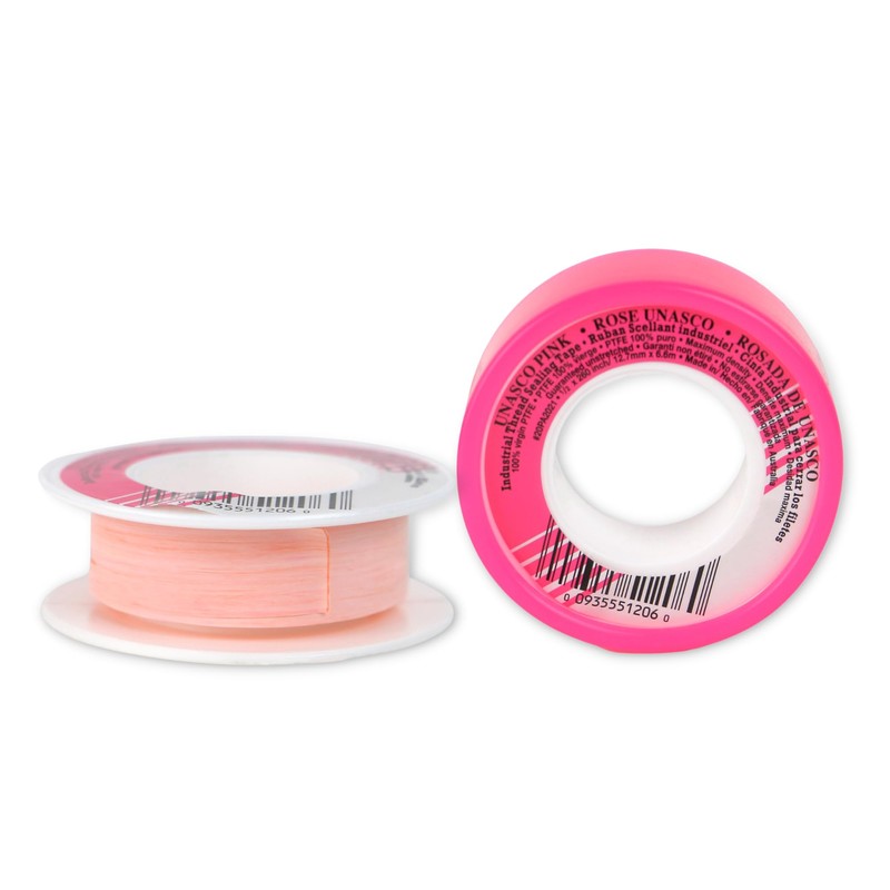 Unasco Pink High Density Thread Seal Tape (API2): 1/2 in.