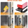 Young Dance Self-Stick Push Pull Cabinet Handles 2pcs – Aluminum