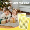 Tehttz 1800Pcs Gold Star Stickers, 30 Sheets Tiny Holographic Foil