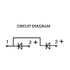 Common Cathode Module Rectifier Diode 3 Terminal Photovoltaic Anti Reflection