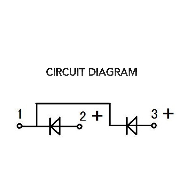 Common Cathode Module Rectifier Diode 3 Terminal Photovoltaic Anti Reflection