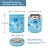 BLUE ELE Vacuum Insulated Jar & Thermos, BPA-Free Lunch Containers,
