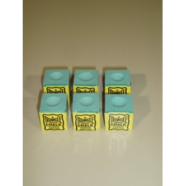 6 PIECES GREEN TRIANGLE CHALK **