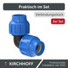 Kirchhoff Fitting Connection Angle 90° | Plastic | 25 x