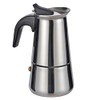 Haushalt International Stainless Steel Espresso Maker for 2 Cups Espresso