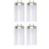 GE (4 Tubes) 93904 Linear T8 Fluorescent Straight Lamp, 28