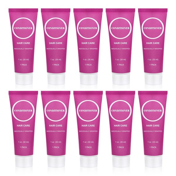Travel Size Conditioner in Bulk, Individually Wrapped Mini Hair Sample