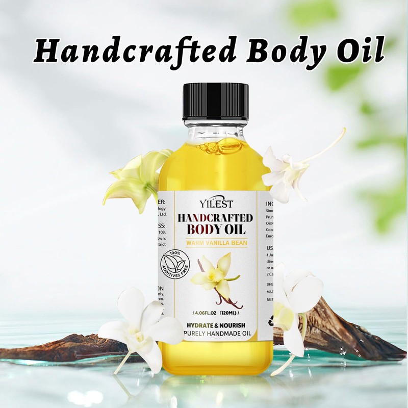 Body Oil Strawberry (120 ml, Vanilla)