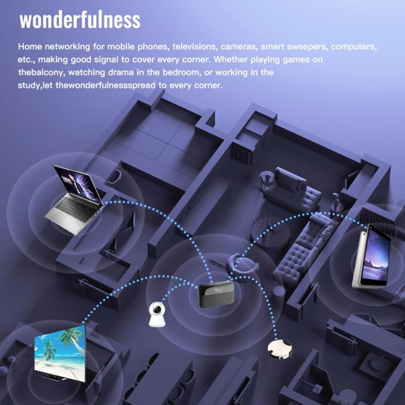4G LTE Portable WiFi Wireless Router USB Powered 150Mbps High