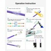 VCELINK RJ45 Crimp Tool Kit for CAT7/6A/6/5E/5, Upgraded Network Tool