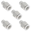 TUCKBOLD Push to Connect Air Fittings 1/2" Male Thread Air