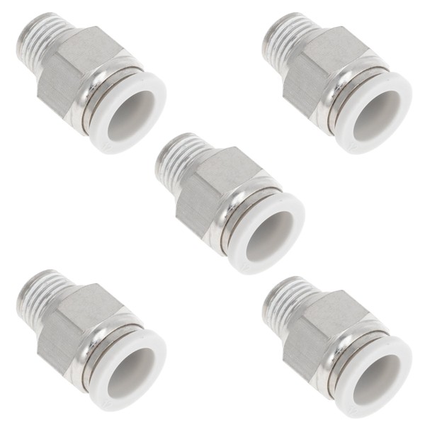 TUCKBOLD Push to Connect Air Fittings 1/2" Male Thread Air