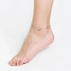 Philip Jones Crystal Daisy Anklet Created with Zircondia® Crystals