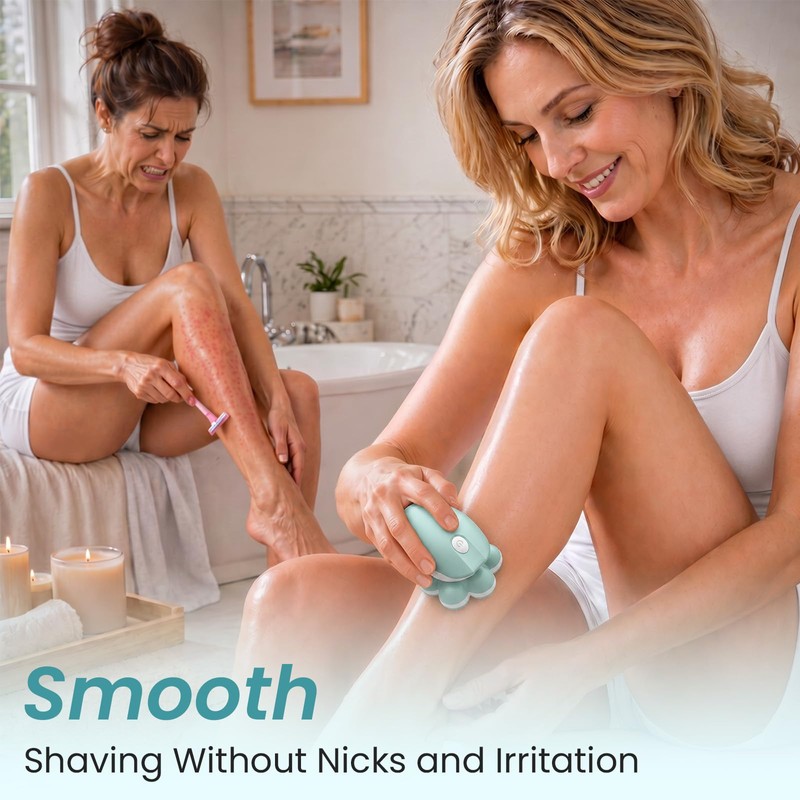 7D Electric Razors for Women Full Body, Smooth Painless Legs