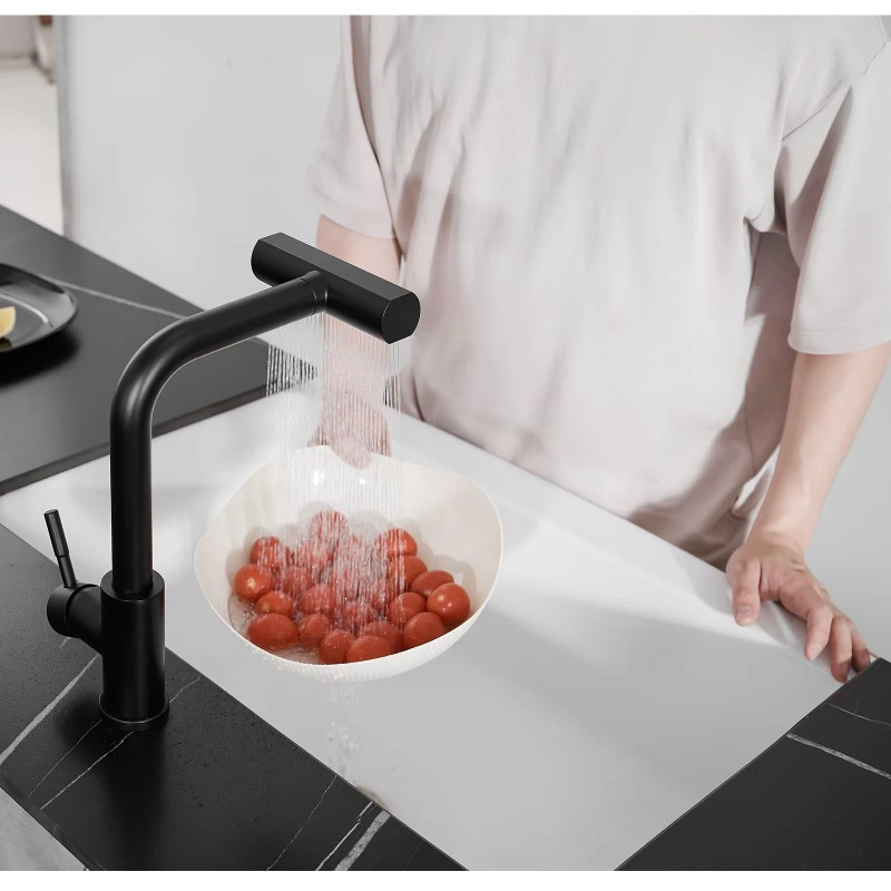FLG Commercial and Household Chrome One Hole Water Saving Handle