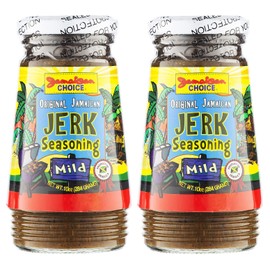 Original Jamaican Jerk Marinade, Mild Seasoning. 10 Oz (2-Pack) by Jamaican Choice