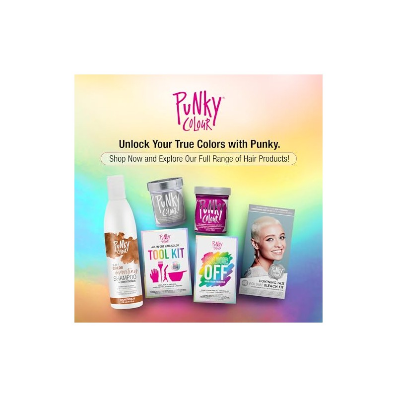 Punky Walnutacular 3 en 1 Champú Depositante de Color con