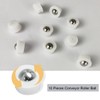 10 Pieces Mini Ball Transfer Bearing Table Conveyor Roller Ball