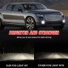 SHENKENUO Pair Bumper LED Fog Lights Driving Lamps For 2007-2012