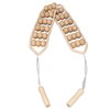 Back Massager Roller Rope Wood Back Roller Massage Manual Relief