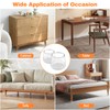 28pcs Chair Leg Protectors for Carpet, Round Bar Stools Feet