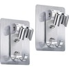 CHENGU 2 Pcs Shower Head Holder Strong Adhesive Shower Head