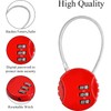 Combination Lock, Padlock, Combination Lock, 3 Digit, Luggage Lock with