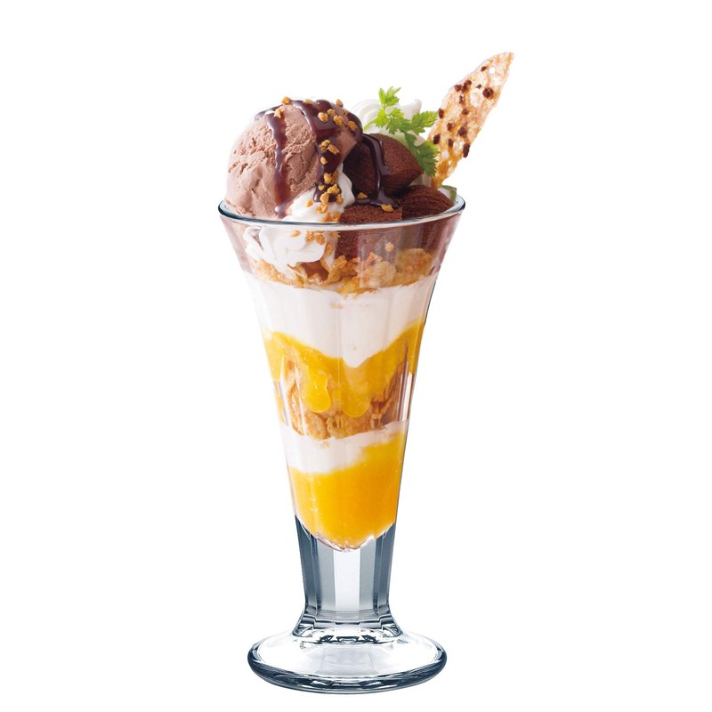 Toyo Sasaki P-02202 Glass Parfait Glass, 8.1 fl oz (235