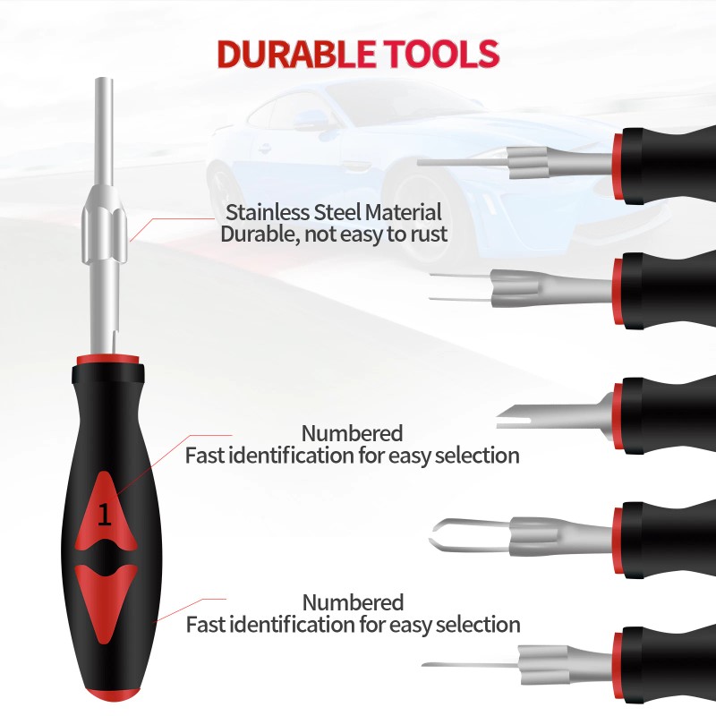 Unbranded 23x Terminal Removal Universal Wire Connector Removal Pin Extractor