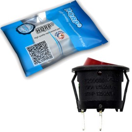 HQRP On Off Power Switch Compatible with Hoover Windtunnel UH70815 UH70819 UH70821 UH70829 UH70832 UH70839 UH71250 UH71230 UH70817 Wind-Tunnel-2 Upright Vacuum Cleaner