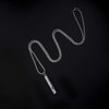 USHOBE Whistle Pendant Necklace Alloy Outdoor Emergency Whistle Emergency Survival