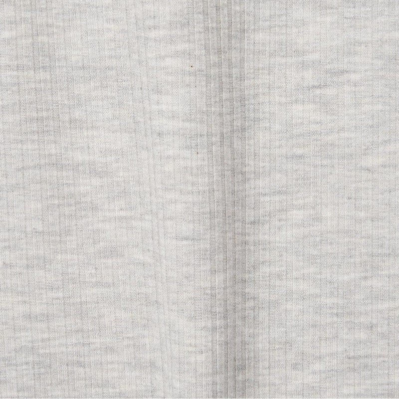 JAJU [JAJU] Women's Modal Ribbed Sleeveless Lounge T-shirt_Melange Oatmeal