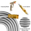 125ft Garden Hose Made by Metal with Super Tough and