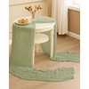 Cheese Table Runner Green Pack of 1