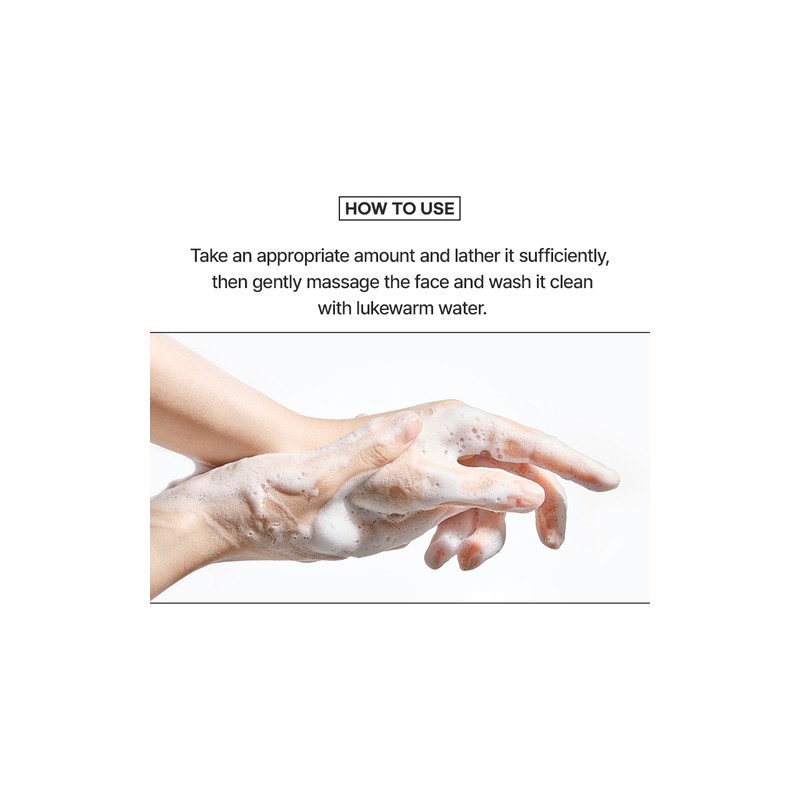 zipiderm [zipiderm]EGF Skin Barrier Cleansing Foam 120ml