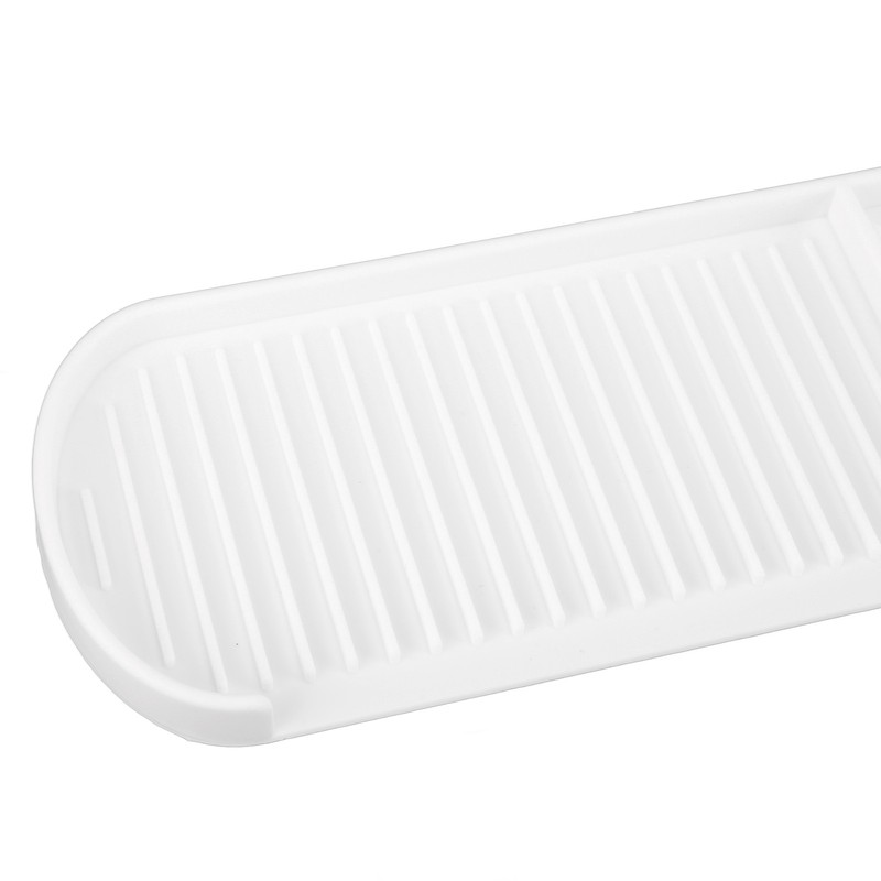 Counter Silicone Drainage Tray Food Grade Skid Resistance Frosted Bottom