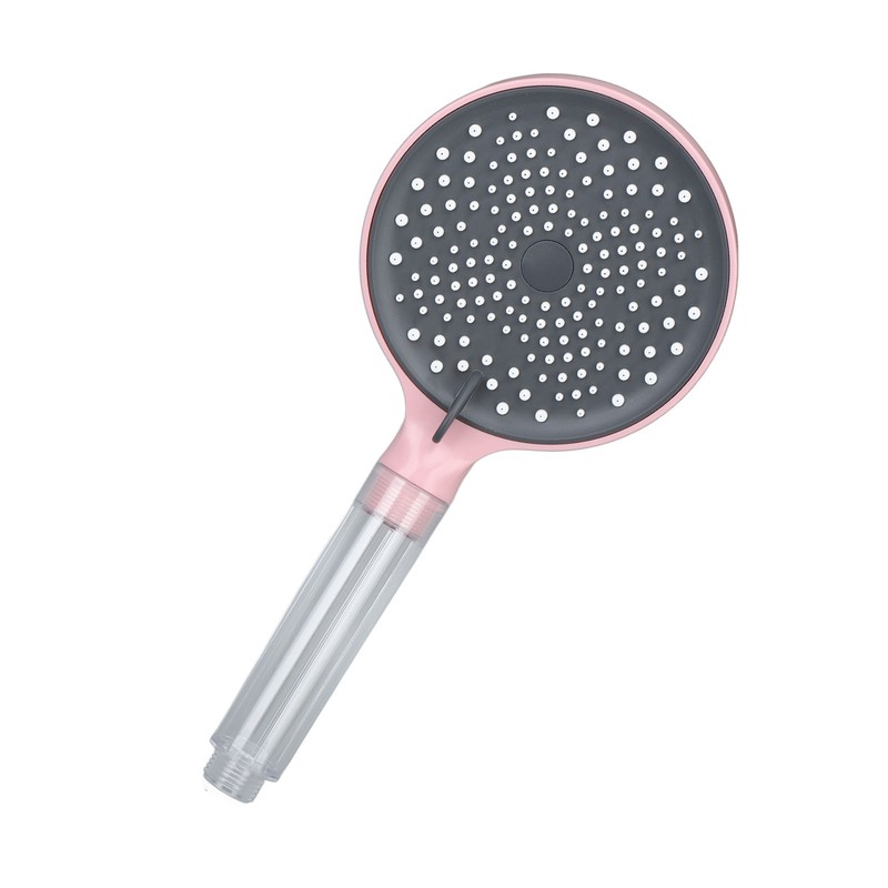 Handheld Shower Head ABS High Pressure 3 Functions Bathroom Shower