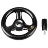 Hand Crank Machine Crank 100 mm Akozon Hand Wheel with