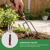 Zenrok Garden Tools, 4 Pack Garden Shovel with Wooden Handles