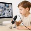 1600x USB Digital Microscope with Adjustable LED Light - Compatible