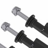 Mounting Pin Set, 4 Piece Lockable Anti-Theft Stainless Steel Mounting