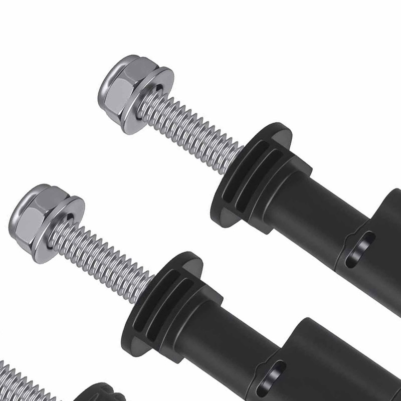 Mounting Pin Set, 4 Piece Lockable Anti-Theft Stainless Steel Mounting