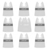 LEILUO 10 Pack Oscillating Tool Blade 8 Rigid and 2