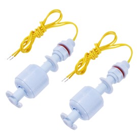 FOCMKEAS 2 Pcs Polypropylene Float Switch Water Level Sensor Water Level Controller Sensor Switch M10 for Smart Toilet Solar Tank Pool Pump Liquid Control Length 68mm Blue