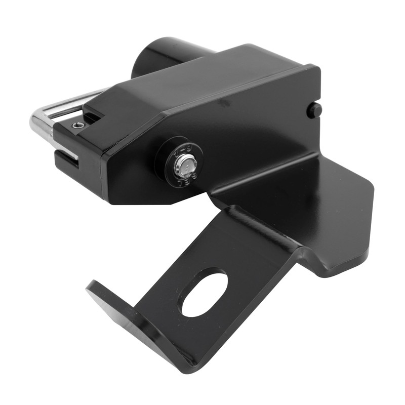 Kijima HTR-05012 Motorcycle Helmet Lock, Steel, Black, Triumph Speed 400/Scrambler