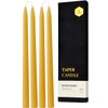 12 inch Organic Beeswax Taper Candles 4 Pack - Dripless
