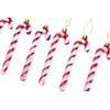 Christmas Concepts® Pack Of 6-13cm Glitter Candy Cane Christmas Tree