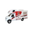 Camper Toy for Children, Camper with Reverse Train, Motorhome Die