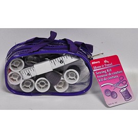 Allary Home and Travel Sewing Kit Purple